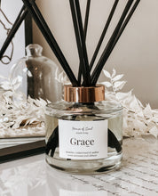 Load image into Gallery viewer, Grace Reed Diffuser - himalayan cedar, amber &amp; jasmine
